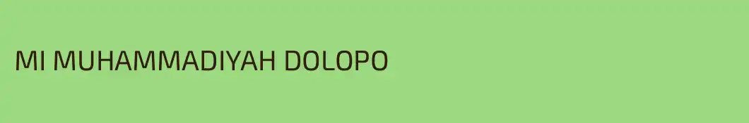 MI MUHAMMADIYAH DOLOPO